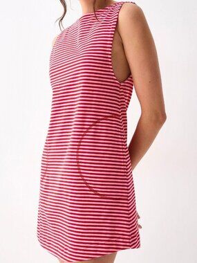 NWT Striped jersey dress 100% cotton